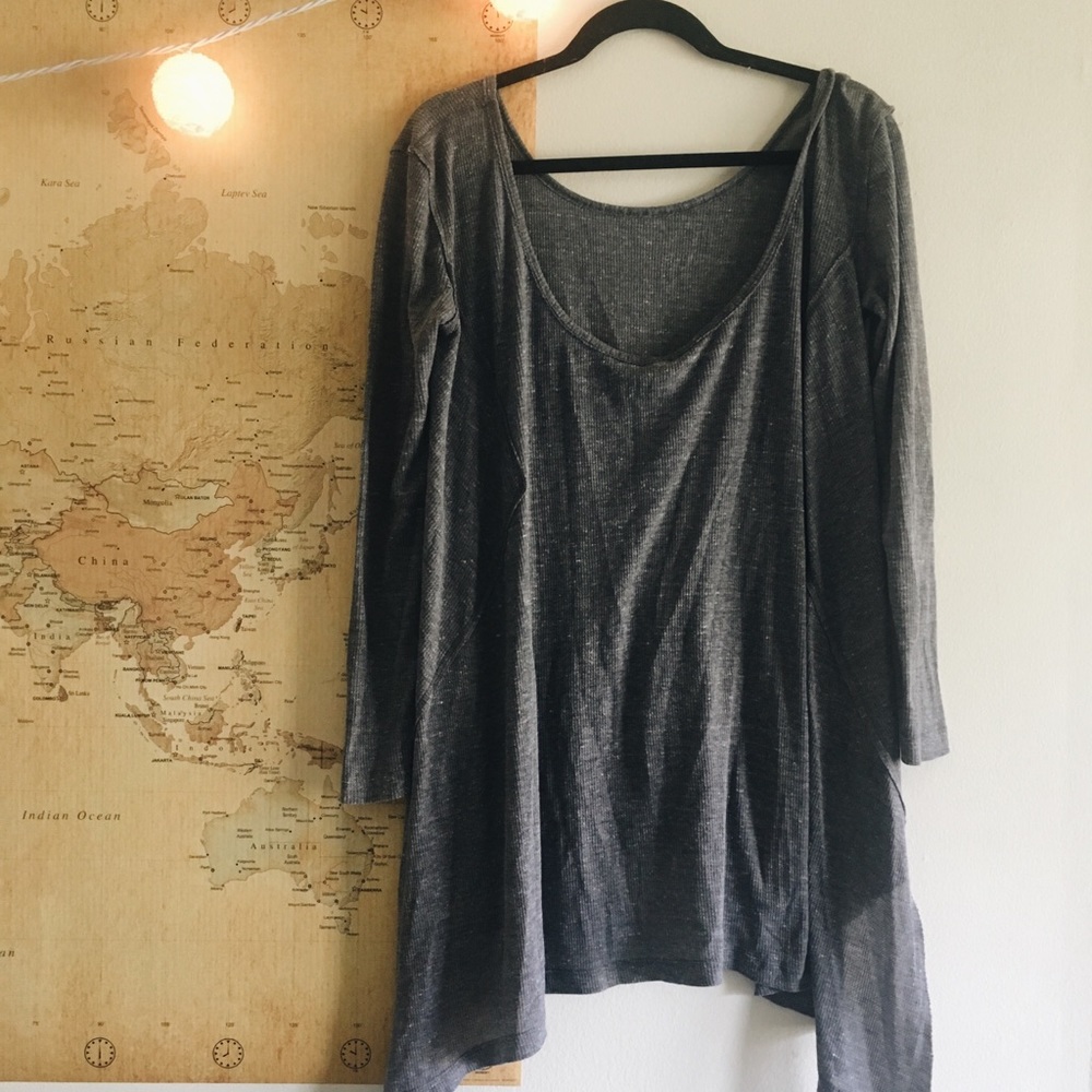 FREE PEOPLE THIN SLOUCH TUNIC.